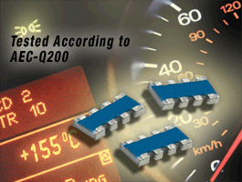 ACAS 0612 AT:Vishay新型汽車精密薄膜芯片電阻陣列