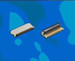 0.2毫米間距,0.9毫米高度FPC 零插入力連接器