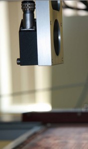 FLS980應用中LaserScanTm100的特寫鏡頭