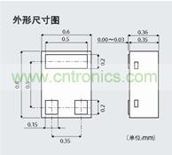實現世界最小尺寸，大幅減少安裝面積