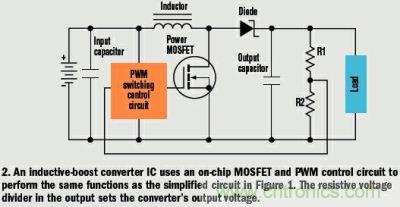 簡化的電感型DC-DC轉換器電路