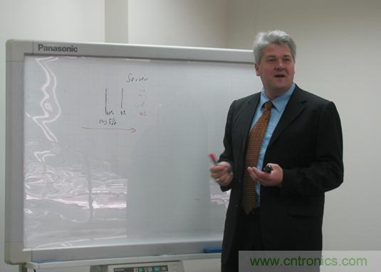 圖2:英飛凌科技奧地利有限公司全球應用市場部市場總監Thomas Schmidt