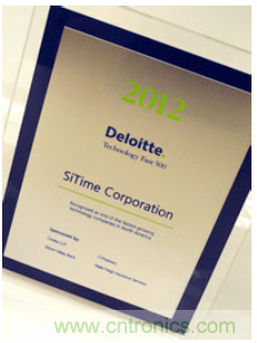 SiTime收入增長3853%,成為北美增長最快的半導體公司