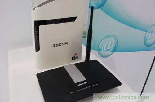 圖4:基于聯芯科技4模11頻基帶芯片 LC1761的TD-LTE CPE。