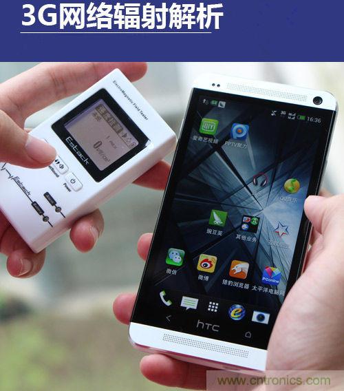 圖1:運營商3G網(wǎng)絡輻射情況解析