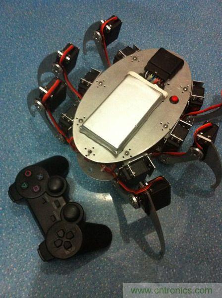 DIY:自制無線控制機(jī)器人
