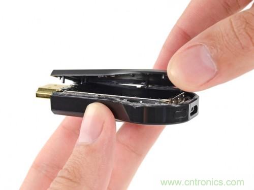拆解新一代顛覆性產品: 谷歌Chromecast電視棒內部探秘