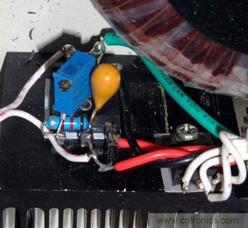 DIY穩壓電源:內部圖解