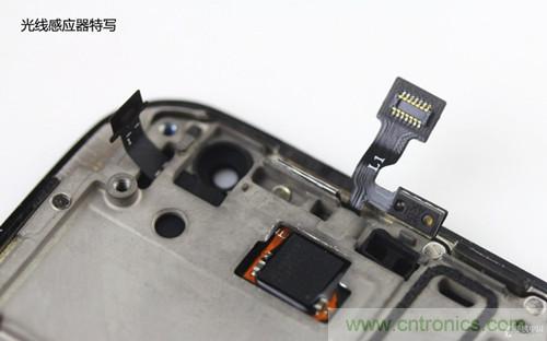 魅族MX3拆解:光線感應(yīng)器