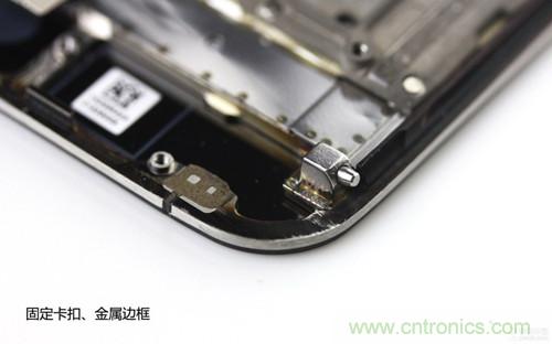 魅族MX3拆解:卡扣,邊框
