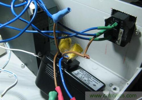 可調電源DIY:內部接線