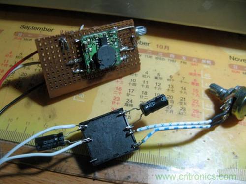 可調電源DIY:連接電源模塊