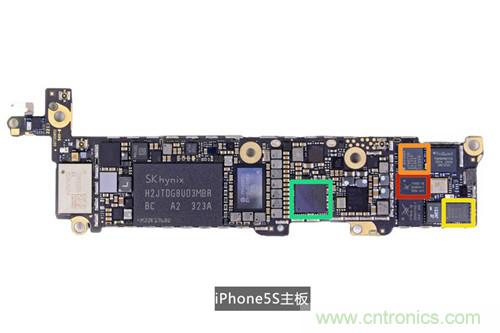土豪金iPhone 5S拆解：內(nèi)部結(jié)構(gòu)升級(jí)，維修難度增加