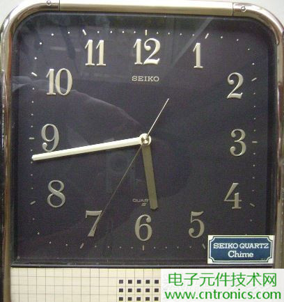 拆個老古董，日本精工石英電子掛鐘拆解