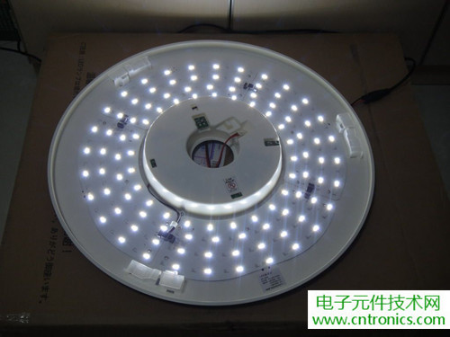 高端大氣上檔次！智能遙控調(diào)光LED吸頂燈拆解