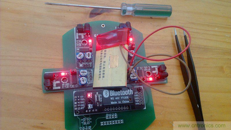 牛人力作！PCB版藍(lán)牙智能小車DIY