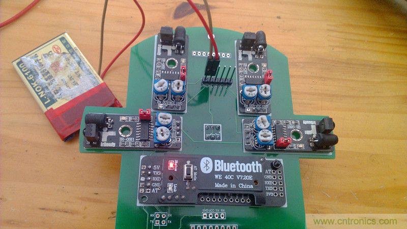 牛人力作！PCB版藍(lán)牙智能小車DIY