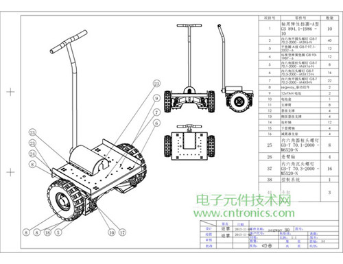 就那么簡單!DIY屬于自己的“賽格威”平衡車