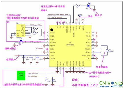 達人創(chuàng)意DIY:無線2.4G音頻收發(fā)器