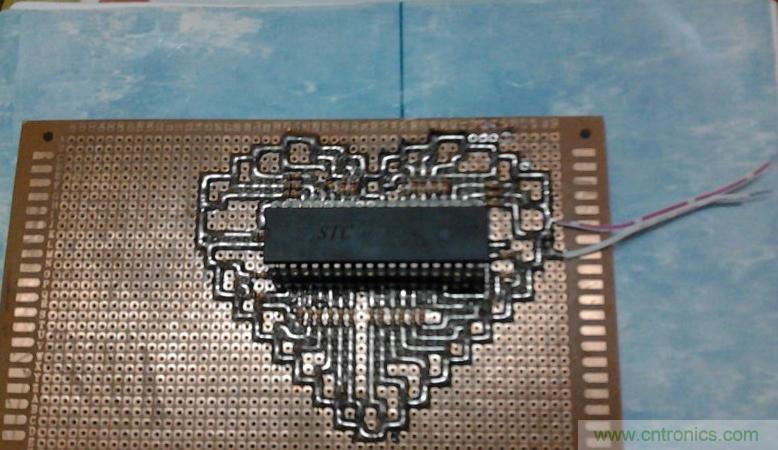 三八節(jié)將至！DIY心形LED流水燈！你們懂的~