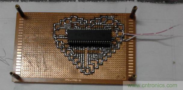 三八節(jié)將至！DIY心形LED流水燈！你們懂的~