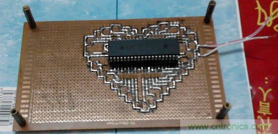 三八節(jié)將至！DIY心形LED流水燈！你們懂的~