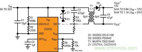 技術分享:隔離型內務處理反激式轉換器簡化電源設計