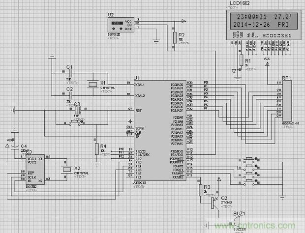 電路專區(qū):可測溫式電子萬年歷的設(shè)計(jì)與實(shí)現(xiàn)