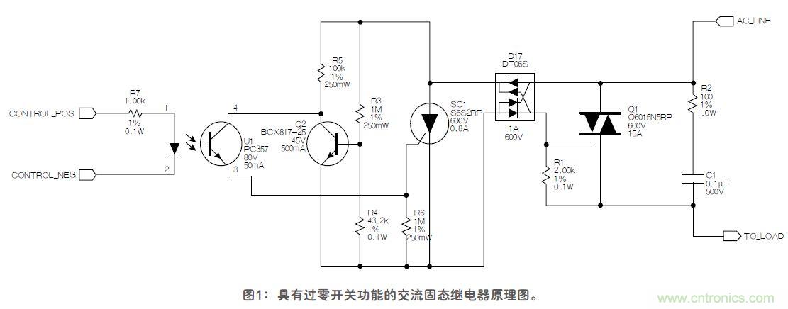這款固態(tài)繼電器,具有過(guò)零開關(guān)功能?