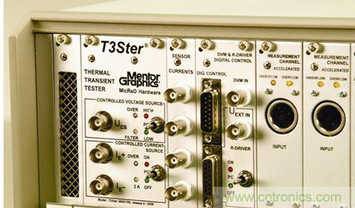 通過瞬態響應，我們可自動確定 LED 套件樣本的結構函數。這一 R/C 模式可直接用于熱模擬軟件