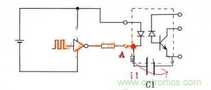 光耦電路中,限流電阻位置有什么影響?