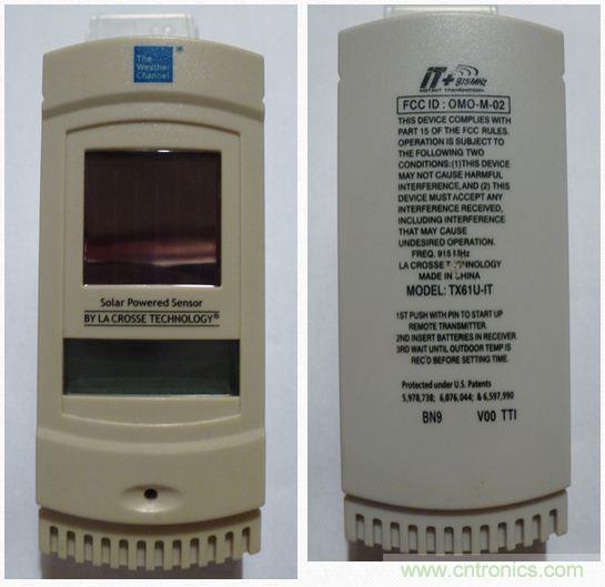 圖1:拆解前TX61U-IT的正面和背面圖片。