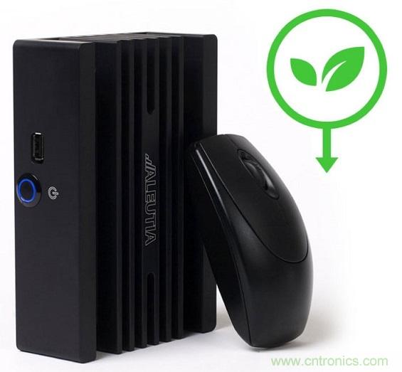 圖10:Aluetia新開發(fā)的超低耗電無風扇小巧PC。