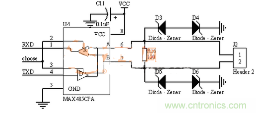 專家詳解:光耦合器RS485的典型應用設計