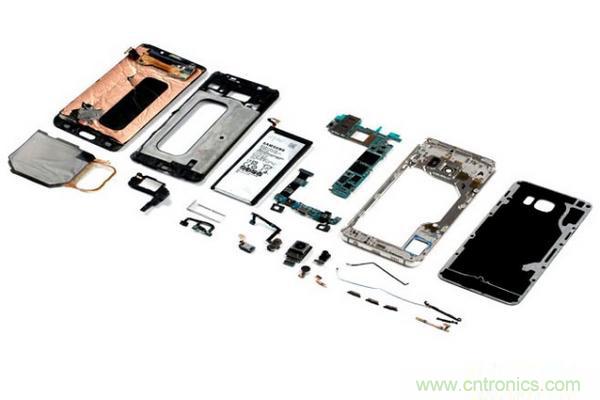 三星S6 Edge+拆解：比S6 Edge加在哪里？