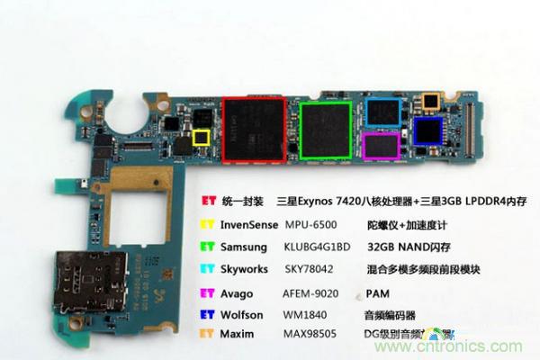 三星S6 Edge+拆解：比S6 Edge加在哪里？