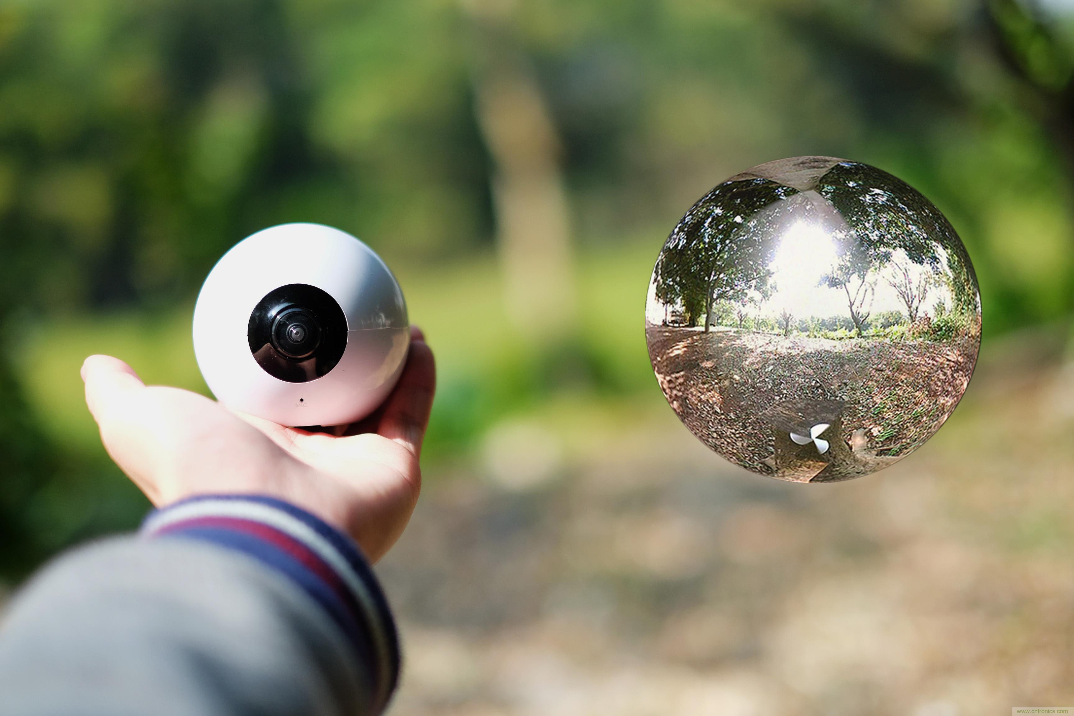 造型神似BB8，讓照片翻滾起來&mdash;&mdash;暴風魔眼