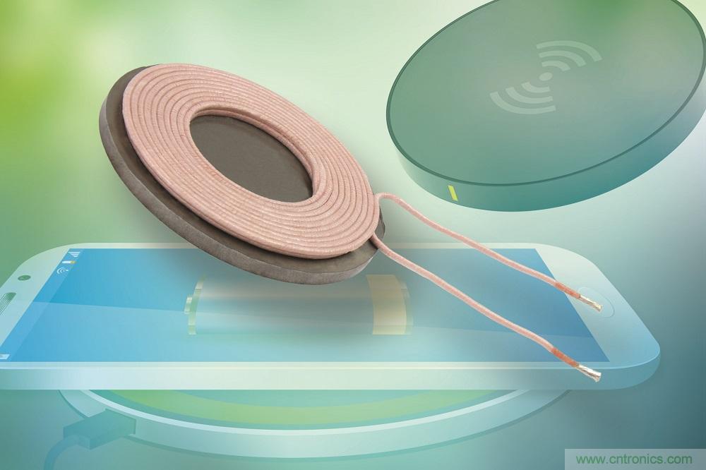 Vishay 推出通過(guò)AEC-Q200認(rèn)證的新款無(wú)線充電發(fā)射線圈，可用于Qi無(wú)線充電底座