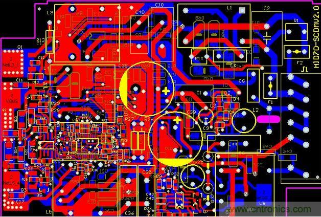 【導(dǎo)讀】對(duì)于一個(gè)新設(shè)計(jì)的電路板,調(diào)試起來(lái)往往會(huì)遇到一些困難,特別是當(dāng)板比較大、元件比較多時(shí),往往無(wú)從下手。但如果掌握好一套合理的調(diào)試方法,調(diào)試起來(lái)將會(huì)事半功倍。 對(duì)于剛拿回來(lái)的新pcb板,我們首先要大概觀察一下,板上是否存在問(wèn)題,例如是否有明顯的裂痕,有無(wú)短路、開(kāi)路等現(xiàn)象。如果有必要的話,可以檢查一下電源跟地線之間的電阻是否足夠大。 然后就是安裝元件了。相互獨(dú)立的模塊,如果您沒(méi)有把握保證它們工作正常時(shí),最好不要全部都裝上,而是一部分一部分的裝上(對(duì)于比較小的電路,可以一次全部裝上),這樣容易確定故障范圍,免得到時(shí)遇到問(wèn)題時(shí),無(wú)從下手。一般來(lái)說(shuō),可以把電源部分先裝好,然后就上電檢測(cè)電源輸出電壓是否正常。如果在上電時(shí)您沒(méi)有太大的把握(即使有很大的把握,也建議您加上一個(gè)保險(xiǎn)絲,以防萬(wàn)一),可考慮使用帶限流功能的可調(diào)穩(wěn)壓電源。先預(yù)設(shè)好過(guò)流保護(hù)電流,然后將穩(wěn)壓電電源的電壓值慢慢往上調(diào),并監(jiān)測(cè)輸入電流、輸入電壓以及輸出電壓。如果往上調(diào)的過(guò)程中,沒(méi)有出現(xiàn)過(guò)流保護(hù)等問(wèn)題,且輸出電壓也達(dá)到了正常,則說(shuō)明電源部分OK。反之,則要斷開(kāi)電源,尋找故障點(diǎn),并重復(fù)上述步驟,直到電源正常為止。 接下來(lái)逐漸安裝其它模塊,每安裝好一個(gè)模塊,就上電測(cè)試一下,上電時(shí)也是按照上面的步驟,以避免因?yàn)樵O(shè)計(jì)錯(cuò)誤或/和安裝錯(cuò)誤而導(dǎo)致過(guò)流而燒壞元件。 尋找故障的辦法一般有下面幾種: ①測(cè)量電壓法。首先要確認(rèn)的是各芯片電源引腳的電壓是否正常,其次檢查各種參考電壓是否正常,另外還有各點(diǎn)的工作電壓是否正常等。例如,一般的硅三極管導(dǎo)通時(shí),BE結(jié)電壓在0.7V左右,而CE結(jié)電壓則在0.3V左右或者更小。如果一個(gè)三極管的BE結(jié)電壓大于0.7V(特殊三極管除外,例如達(dá)林頓管等),可能就是BE結(jié)就開(kāi)路。 ②信號(hào)注入法。將信號(hào)源加至輸入端,然后依次往后測(cè)量各點(diǎn)的波形,看是否正常,以找到故障點(diǎn)。有時(shí)我們也會(huì)用更簡(jiǎn)單的辦法,例如用手握一個(gè)鑷子,去碰觸各級(jí)的輸入端,看輸出端是否有反應(yīng),這在音頻、視頻等放大電路中常使用(但要注意,熱底板的電路或者電壓高的電路,不能使用此法,否則可能會(huì)導(dǎo)致觸電)。如果碰前一級(jí)沒(méi)有反應(yīng),而碰后一級(jí)有反應(yīng),則說(shuō)明問(wèn)題出在前一級(jí),應(yīng)重點(diǎn)檢查。 ③當(dāng)然,還有很多其它的尋找故障點(diǎn)的方法,例如看、聽(tīng)、聞、摸等。“看”就是看元件有無(wú)明顯的機(jī)械損壞,例如破裂、燒黑、變形等;“聽(tīng)”就是聽(tīng)工作聲音是否正常,例如一些不該響的東西在響,該響的地方不響或者聲音不正常等;“聞”就是檢查是否有異味,例如燒焦的味道、電容電解液的味道等,對(duì)于一個(gè)有經(jīng)驗(yàn)的電子維修人員來(lái)說(shuō),對(duì)這些氣味是很敏感的;“摸”就是用手去試探器件的溫度是否正常,例如太熱,或者太涼。一些功率器件,工作起來(lái)時(shí)會(huì)發(fā)熱,如果摸上去是涼的,則基本上可以判斷它沒(méi)有工作起來(lái)。但如果不該熱的地方熱了或者該熱的地方太熱了,那也是不行的。一般的功率三極管、穩(wěn)壓芯片等,工作在70度以下是完全沒(méi)問(wèn)題的。70度大概是怎樣的一個(gè)概念呢?如果你將手壓上去,可以堅(jiān)持三秒鐘以上,就說(shuō)明溫度大概在70度以下(注意要先試探性的去摸,千萬(wàn)別把手燙傷了)。 好了,關(guān)于調(diào)試的問(wèn)題,我們今天就暫時(shí)講這么多,如果想要了解更多的調(diào)試方法和經(jīng)驗(yàn),可以去找一些家用電器維修的書(shū)來(lái)看看,一個(gè)好的設(shè)計(jì)人員,首先應(yīng)該是一個(gè)好的維修人員。