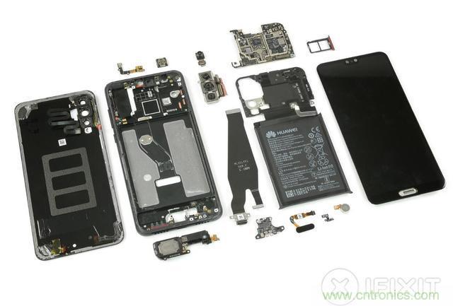 拆解華為P20 Pro:后置三攝都有硬件級光學防抖