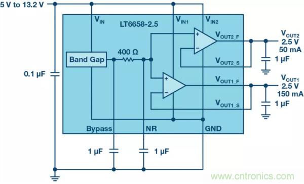 可驅動電流的高精度基準電壓源,它是這樣的……