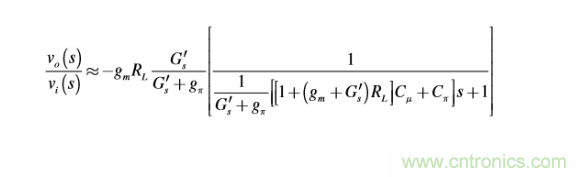 解讀三極管放大器之米勒效應 解讀三極管放大器之米勒效應