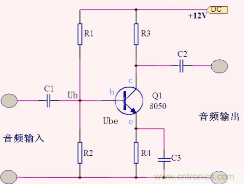 分析三極管放大電路中的偏置電路穩定工作原理 分析三極管放大電路中的偏置電路穩定工作原理