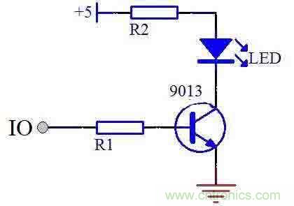 三極管在單片機(jī)中的應(yīng)用圖解 三極管在單片機(jī)中的應(yīng)用圖解