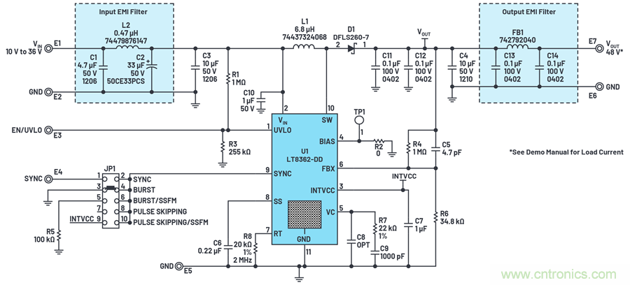 讓我們做一個超低噪聲、48 V、幻像麥克風(fēng)電源怎么樣?