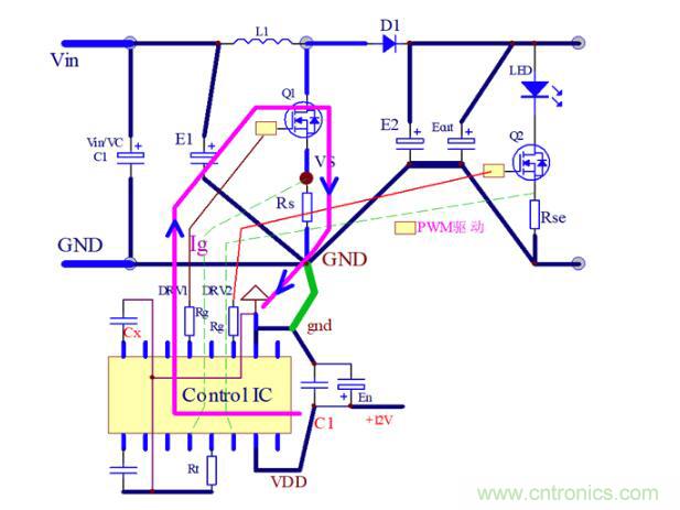 非隔離IC控制器系統(tǒng)的PCB設(shè)計分析 非隔離IC控制器系統(tǒng)的PCB設(shè)計分析