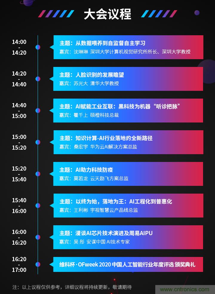 深圳喊你來參加“OFweek 2020(第五屆)人工智能技術創新論壇”啦! 深圳喊你來參加“OFweek 2020(第五屆)人工智能技術創新論壇”啦!
