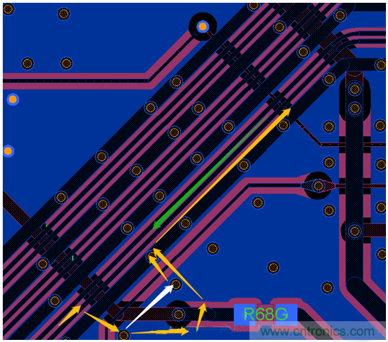高速信號回流環路實際分析