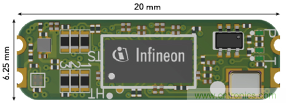 英飛凌60GHz高集成雷達MMIC支持人體運動識別傳感 英飛凌60GHz高集成雷達MMIC支持人體運動識別傳感