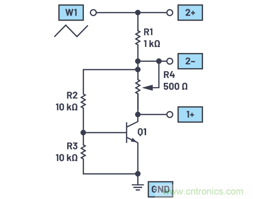 ADALM2000實驗:零增益放大器